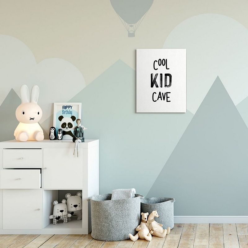 Stupell Home Decor Cool Kid Cave Canvas Wall Art