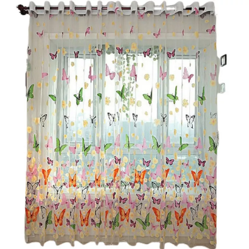 Dolce Mela Window Sheer Curtains Panel