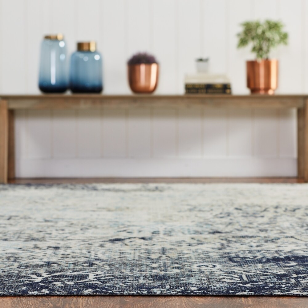 Modern Abstract Indoor/Outdoor Area Rug