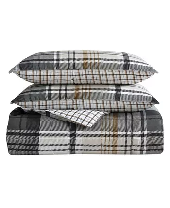 Eddie Bauer Normandy Plaid Comforter Set， Full Queen