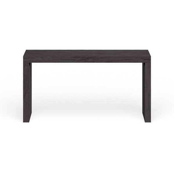 Carbon Loft Black Wood Veneer Dillon Console Table