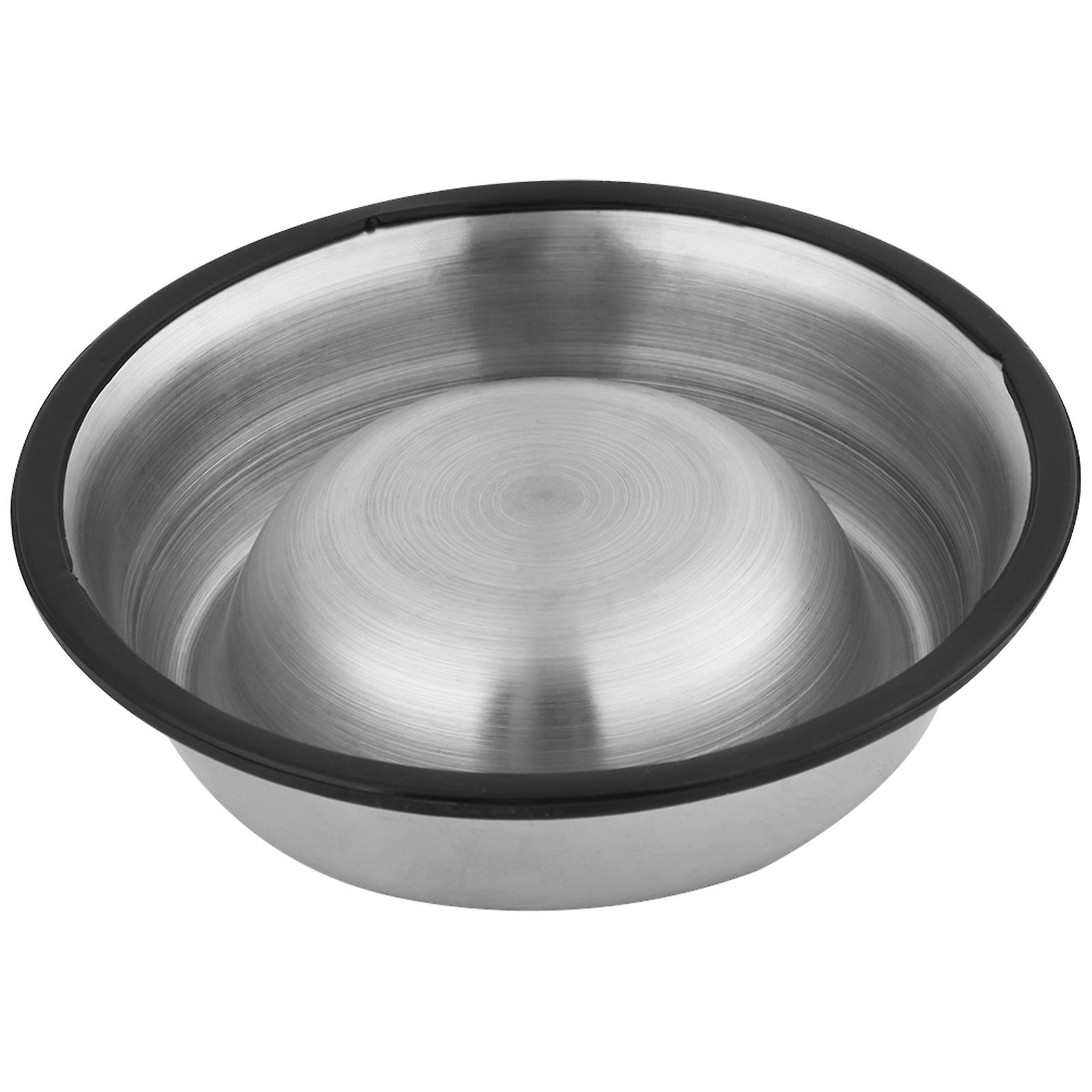 Durable Pet Dog Puppy Stainless Steel Travel Feed Food Water Dish Feeder Bowl 15cm/5.91in