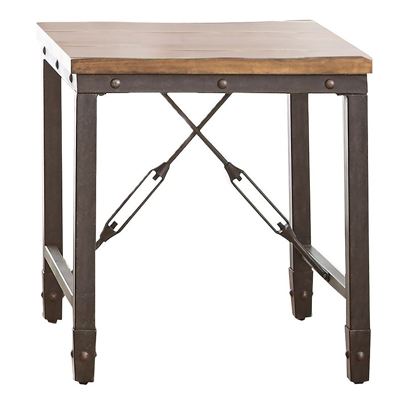 Ashford Industrial End Table