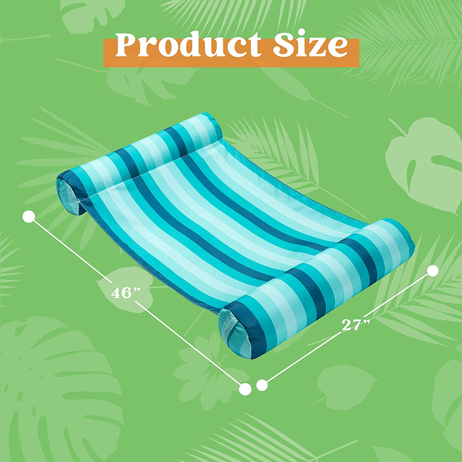 Clearance - 4-in-1 Hammock Inflatable Pool Float, 3 Pack