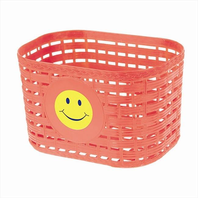 Ventura Smiley Face Children's Basket (Red)