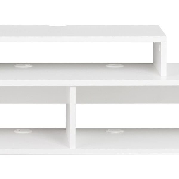 Prepac Modern Wall Mounted Media Console and Storage Shelf - 58