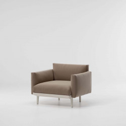 Fauteuil extérieur design KETTAL Boma - Fauteuil bas de jardin moderne