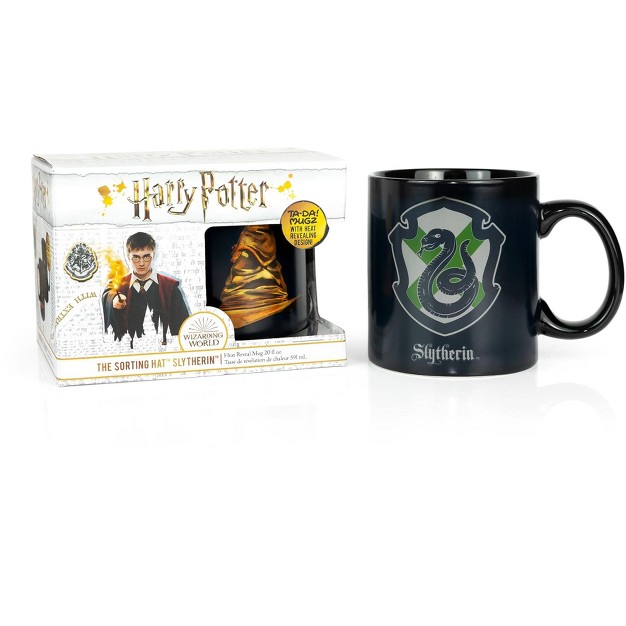 Seven20 Harry Potter Slytherin 20oz Heat Reveal Ceramic Coffee Mug Color Changing Cup