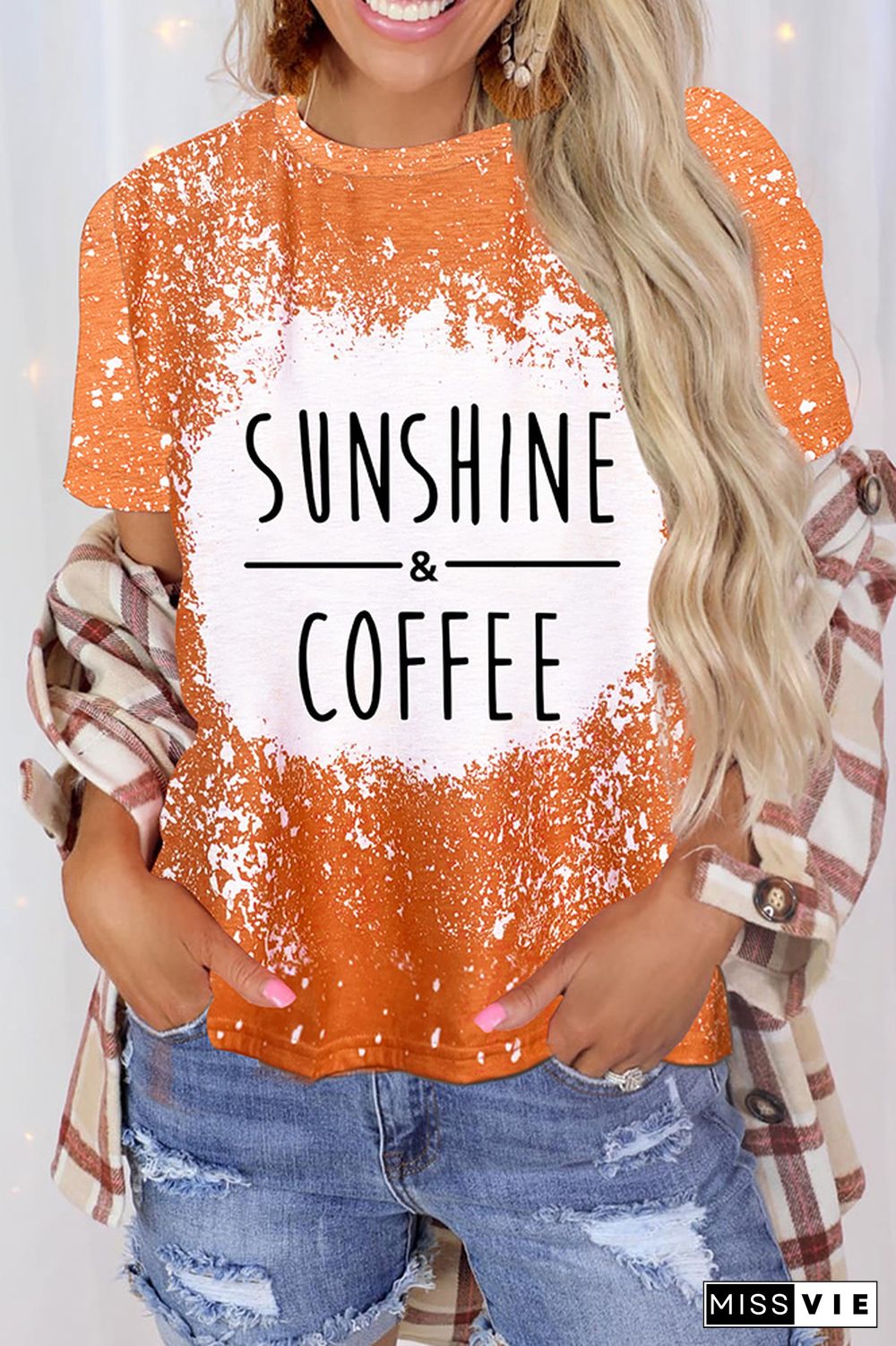 Sunshine and Coffee Graphic Tee