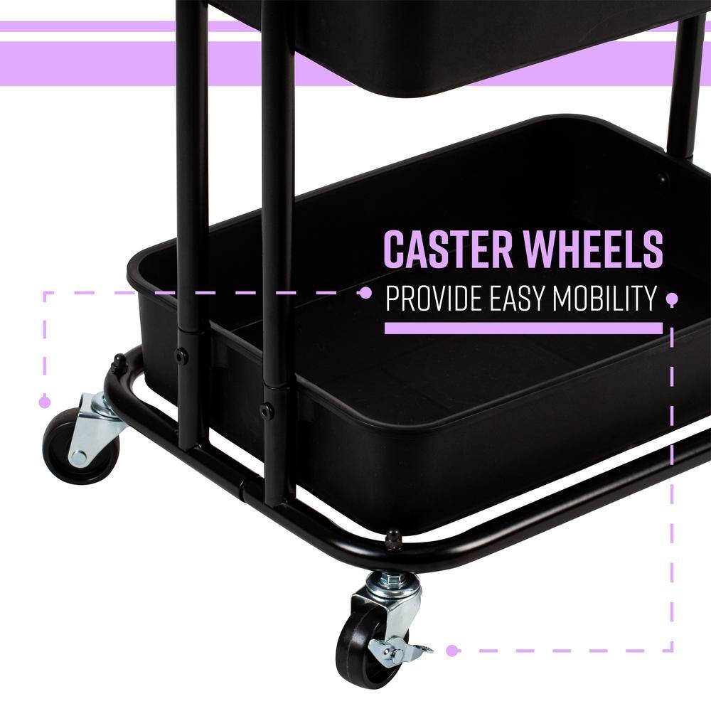 OIA 4 Tier Rolling Multifunctional Storage Cart NH-14234