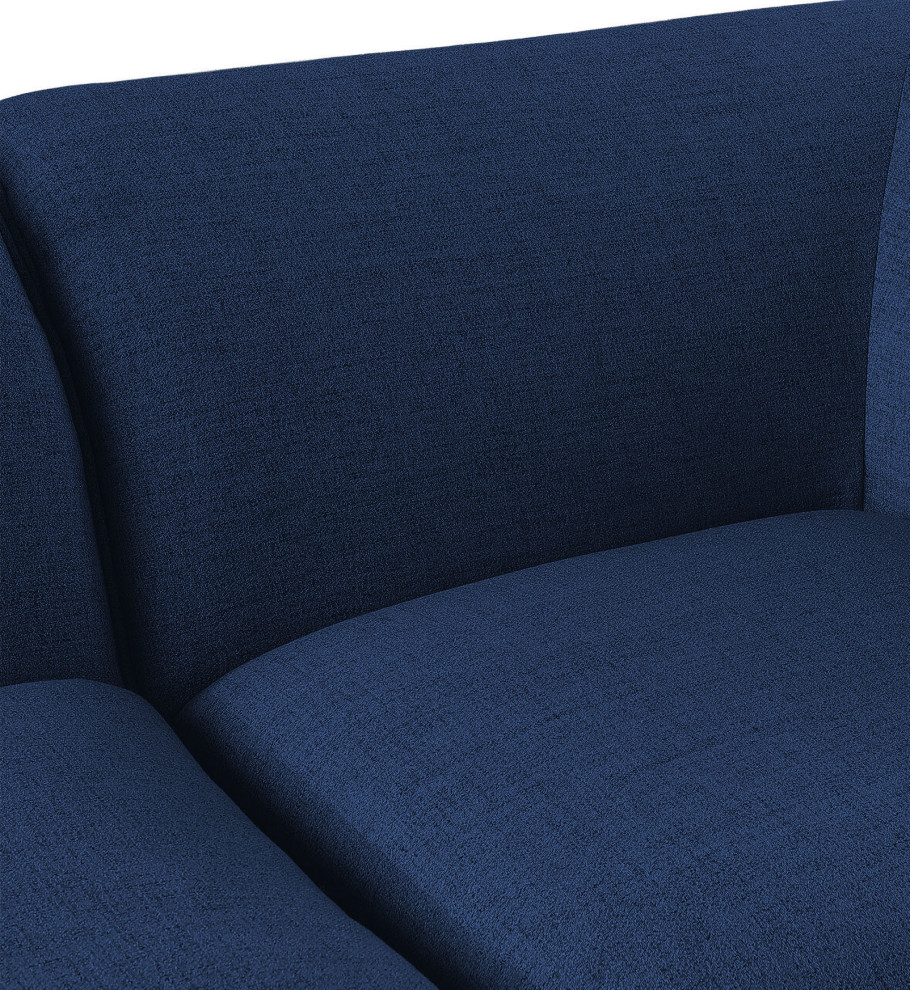 Miramar Linen Upholstered Modular Sofa   Contemporary   Sectional Sofas   by Meridian Furniture  Houzz