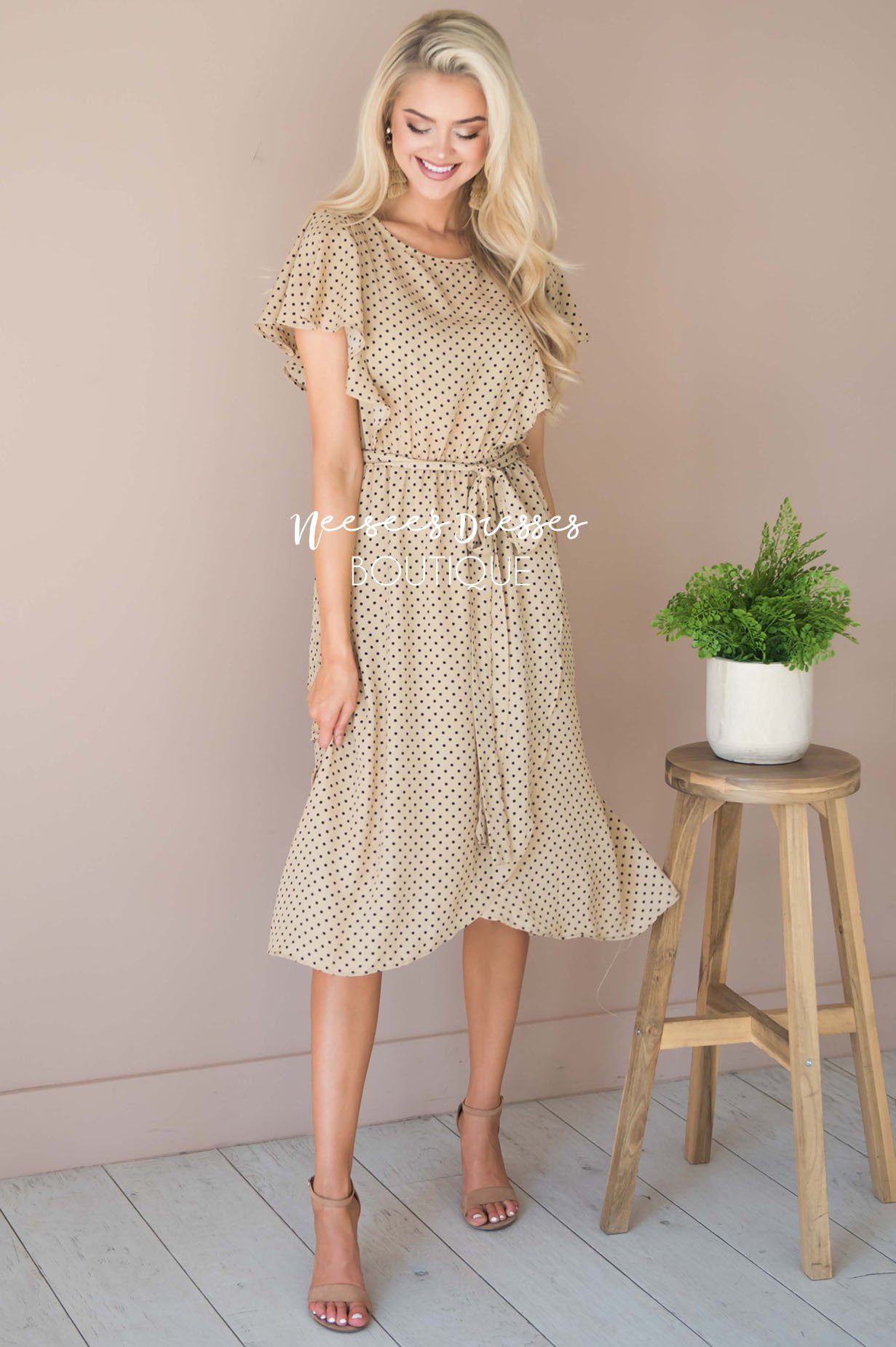 The Kynlei Polka Dotted Dress