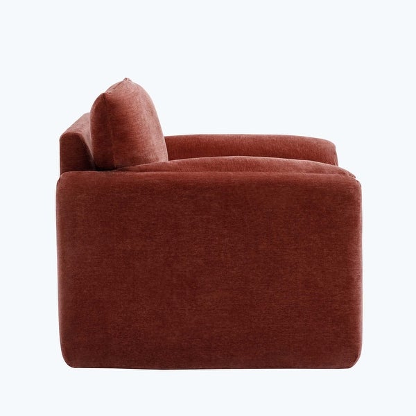 Modern Style Chenille Oversized Armchair Accent Chair for Living Room，Bedroom