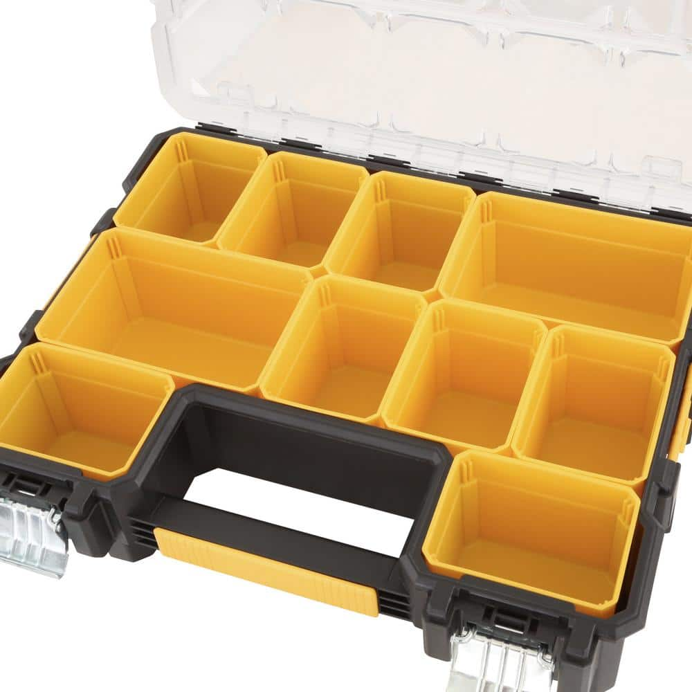 DEWALT 10-Compartment Deep Pro Small Parts Organizer DWST14825