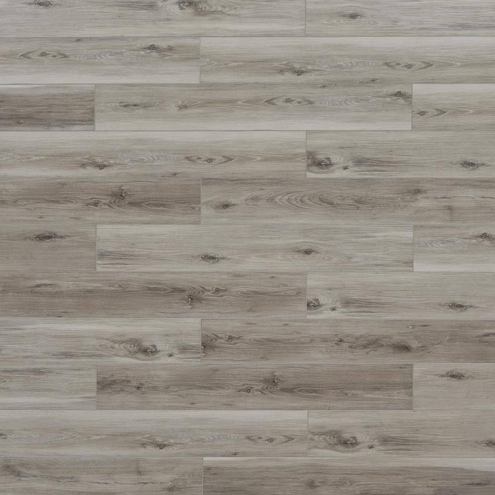 Lifeproof Banff Gray Hickory 22-MIL x 7.1 in. W x 48 in. L Click Lock Waterproof Luxury Vinyl Plank Flooring (19.1 sq. ft.case) HLVSPC028-C