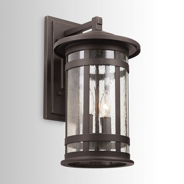 Mission Hills 2-light Oiled Bronze Outdoor Wall Lantern Shopping - The Best Deals on Outdoor Wall Lanterns | 33645099