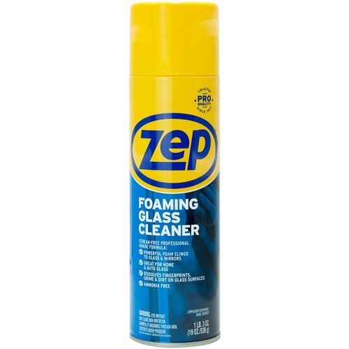 Zep Commercial Foaming Glass Cleaner  ZPEZUFGC19