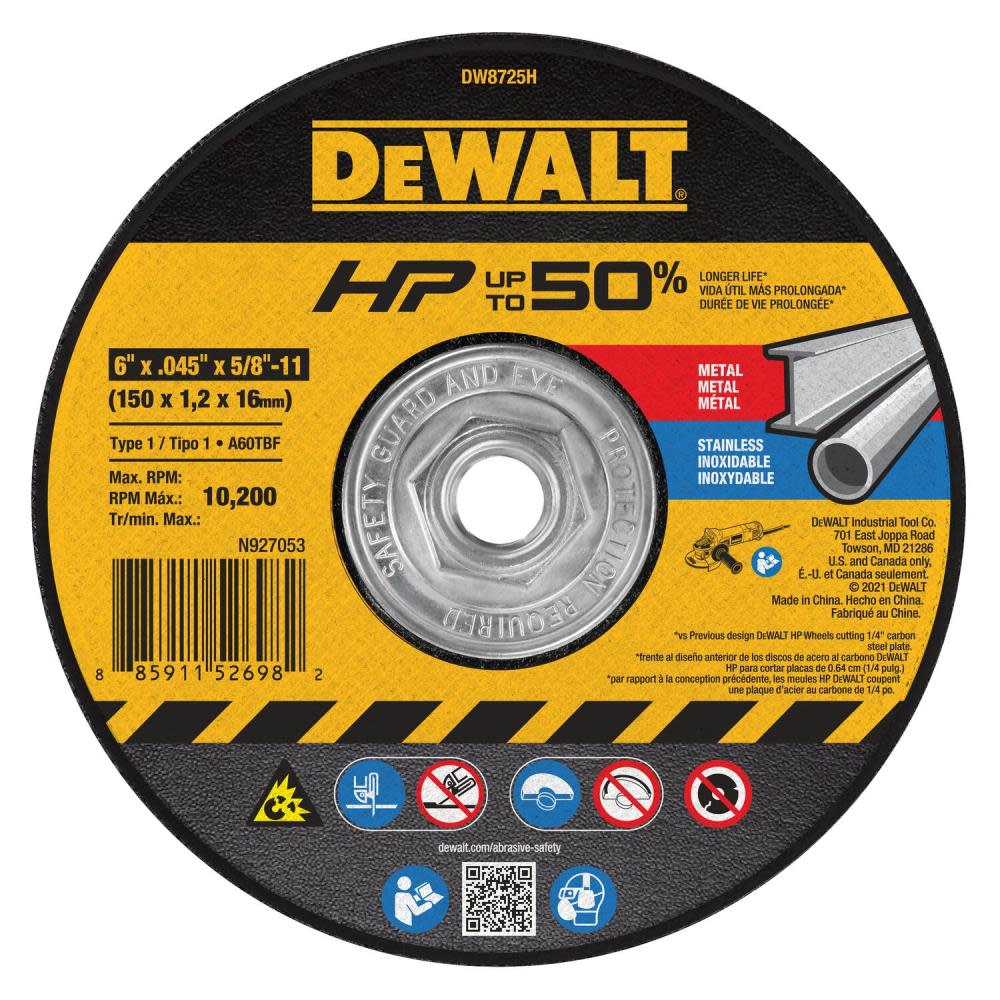 DEWALT Cutting Wheel 6