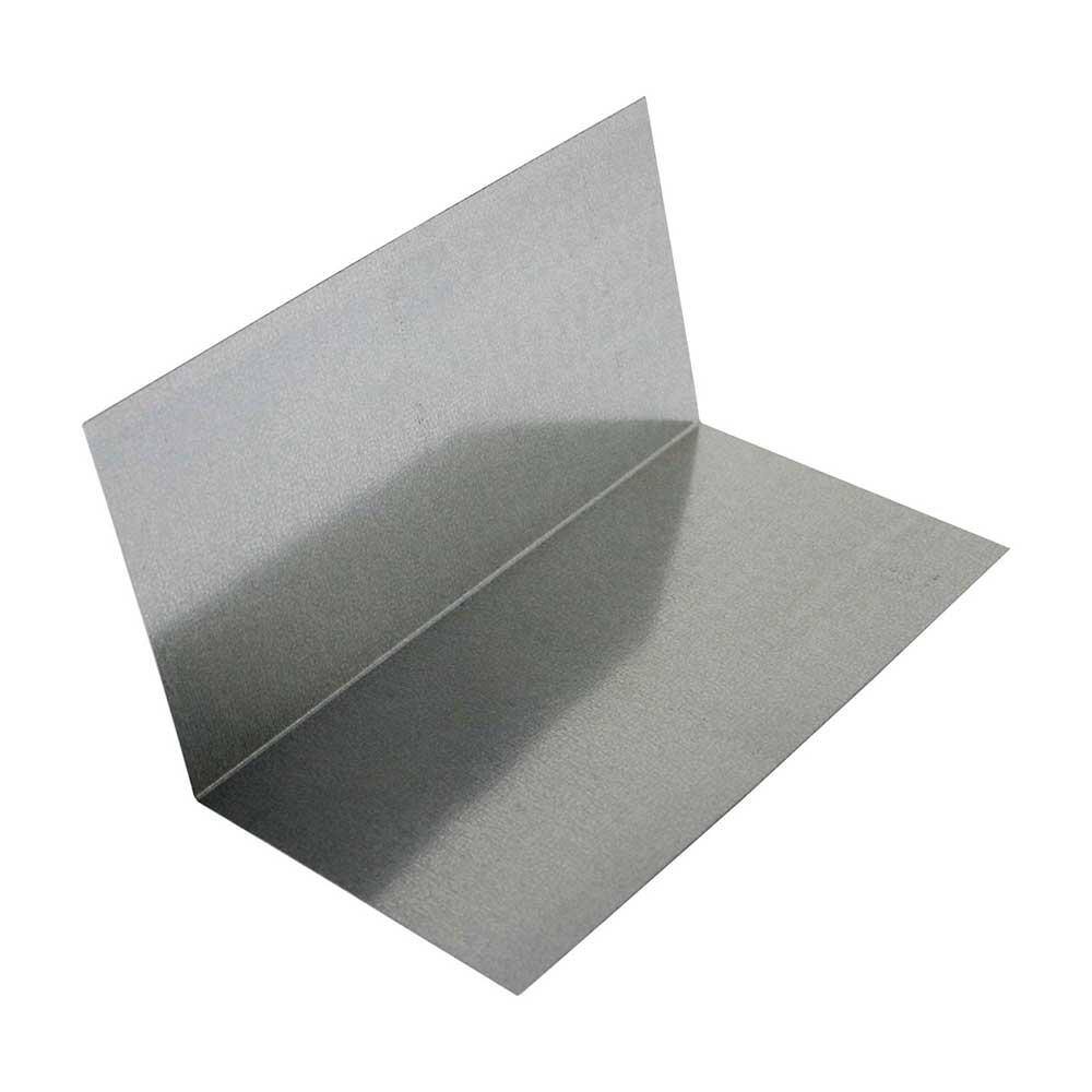 Gibraltar Building Products 8 in. x 8 in. Galvanized Steel Preformed Flashing Shingle (100-Pack) 4X4X8-100