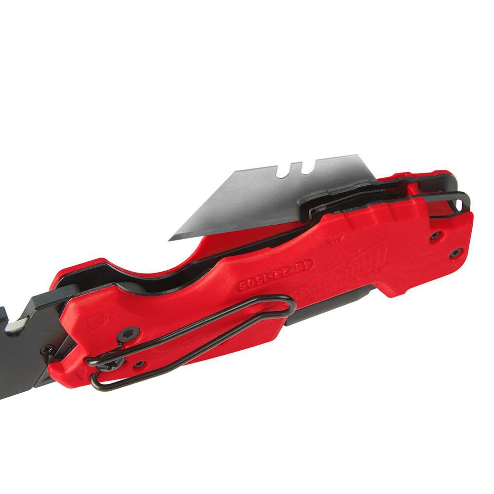 Milwaukee FASTBACK 6IN1 Folding Utility Knife 48-22-1505 from Milwaukee