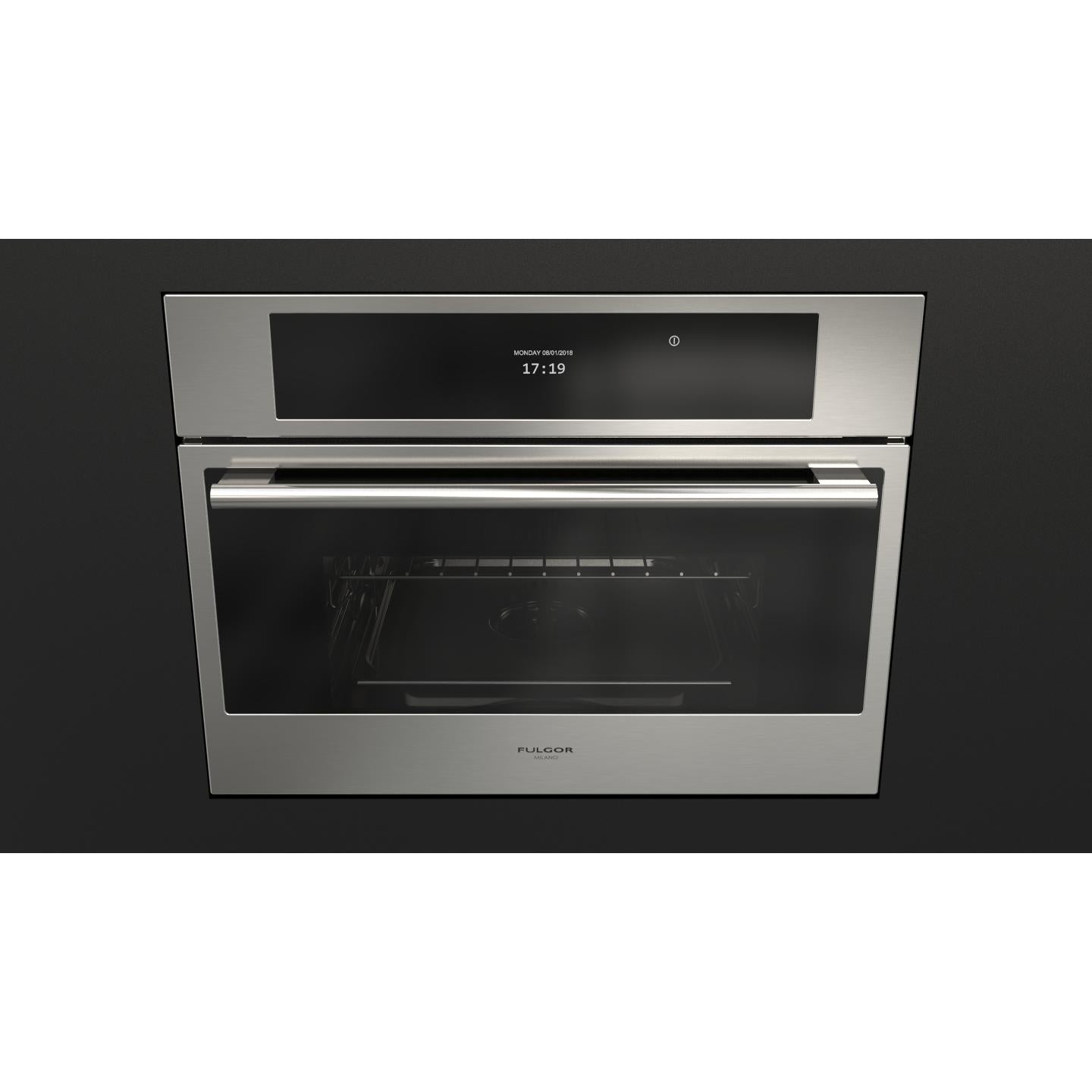 Fulgor Milano 24-inch Built-In Single Steam Wall Oven F7SCO24S1