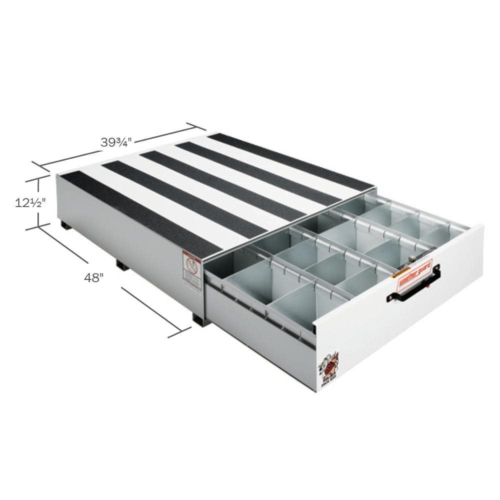 Model 338-3 PACK RAT? Drawer Unit， 48 In. x 39-3/4 In. x 12-1/2 In.