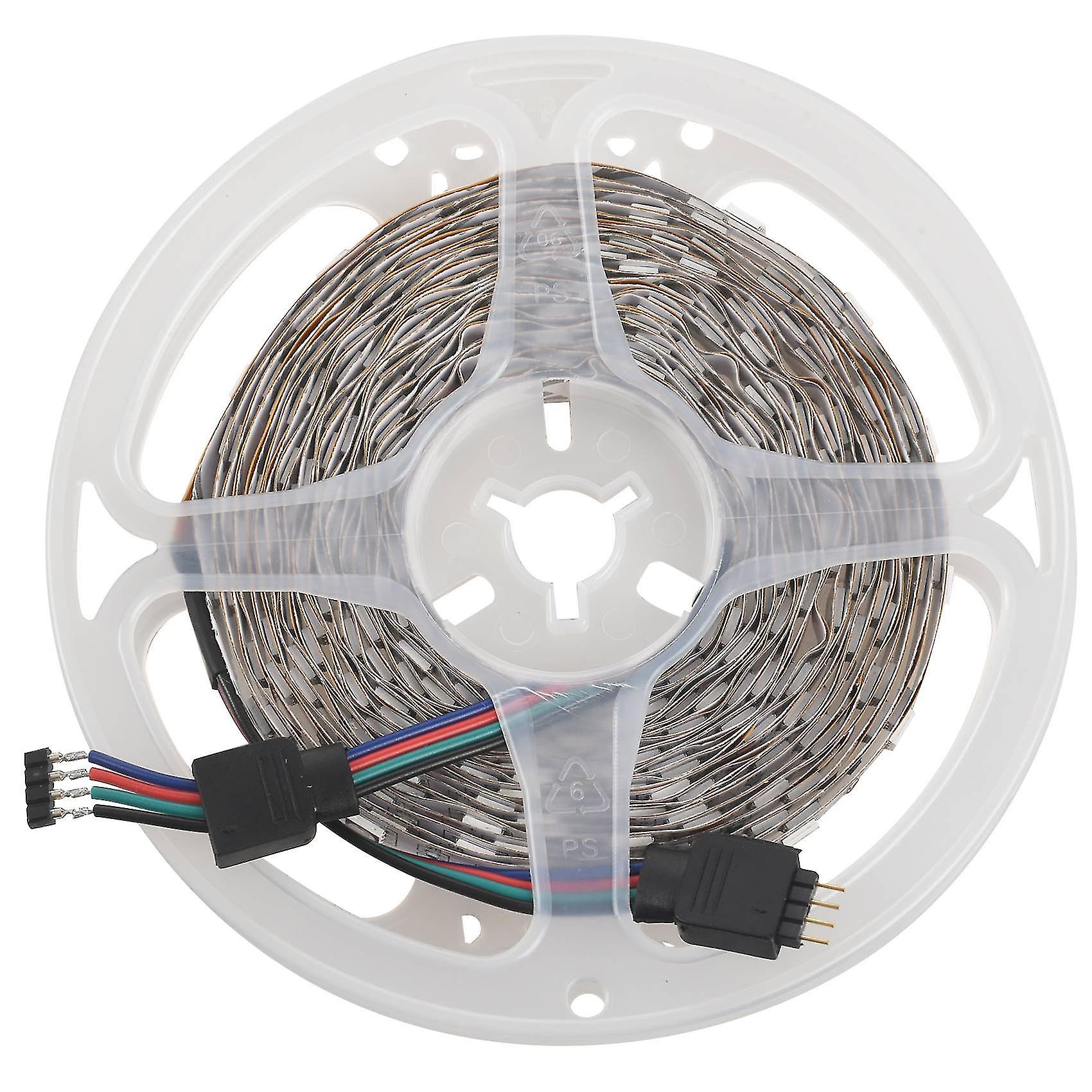 5m Rgb 300 5050 Led Flexible Light Strip Non-waterproof Dc12v