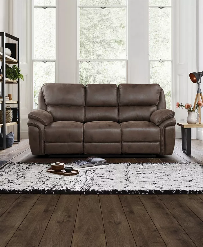 Homelegance White Label Fleming 90 Double Reclining Sofa