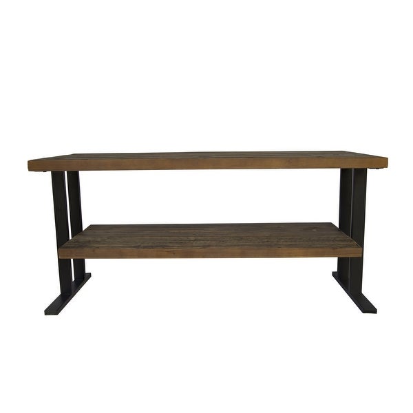 Media Console Table with 1 shelf to your Home decor，Foyer Sofa Table Narrow for Entryway， Living Room， Hallway - 50