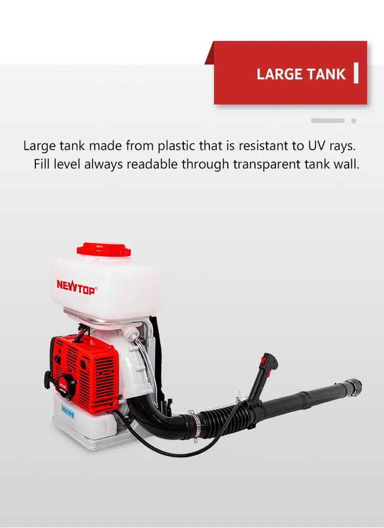 Top Quality agricultural power sprayer Knapsack Gasoline Mist sprayer fog machine