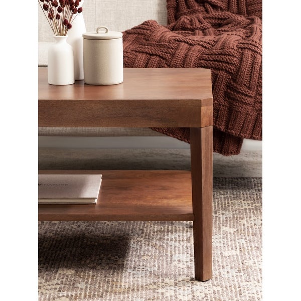 Kate and Laurel Talcott Rectangle Coffee Table