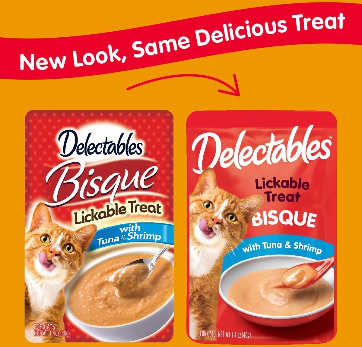 Hartz Delectables Bisque Tuna and Shrimp Lickable Cat Treat