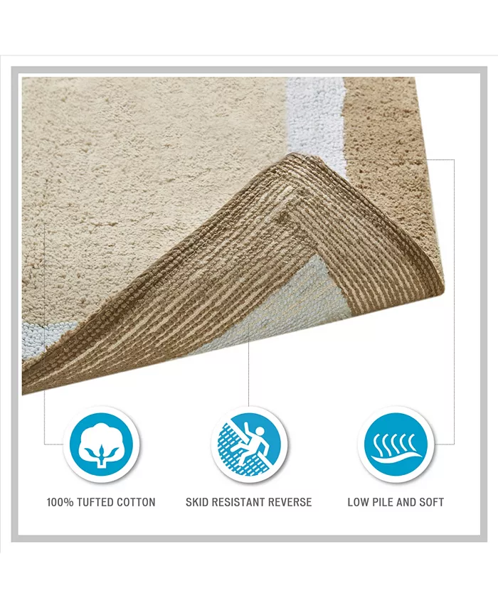 Madison Park Amherst Bath Rug 27 x  45