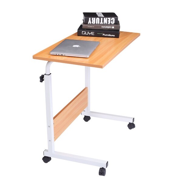 Large-Size Portable Multi-Purpose Computer Desk Side Table Baffler