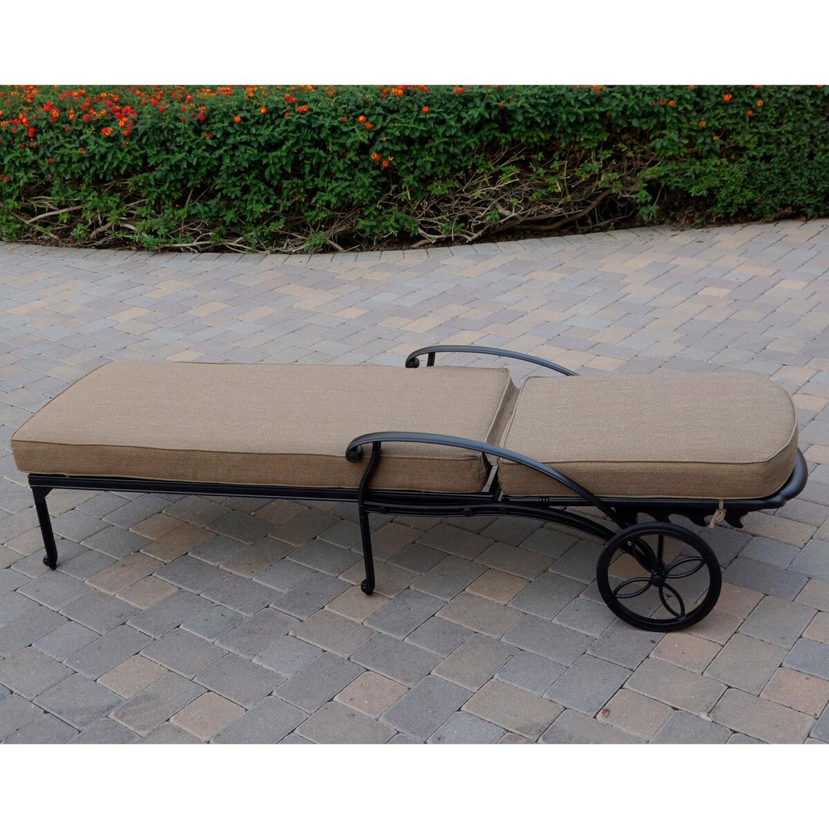 Darlee Elisabeth Cast Aluminum Patio Chaise Lounge