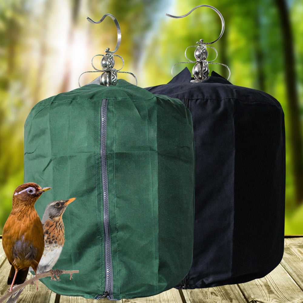 Pets Product， Universial Cover，High material，Breathable ，，Reduces Distractions， Bird Parrot Cage Cover - Bird Cage Not Included - L