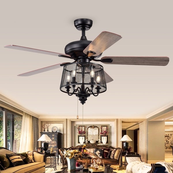 SAFAVIEH Lighting Jonie 52-inch Ceiling Fan and Light - 52