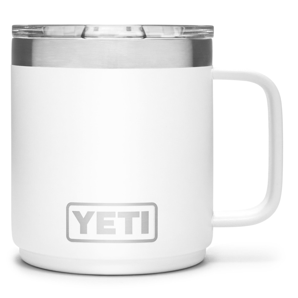 Yeti  Rambler Stackable Mug with MagSlider Lid 10oz， White