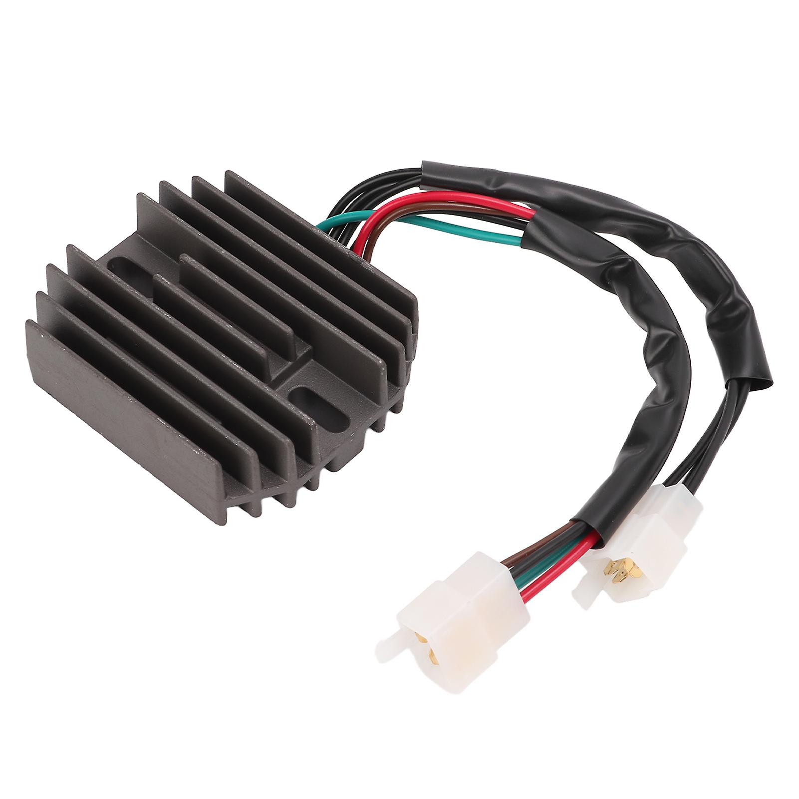 Motorcycle Voltage Regulator Aluminium Alloy 210660016 Replacement For Ninja Zx6r Zx636 20052006