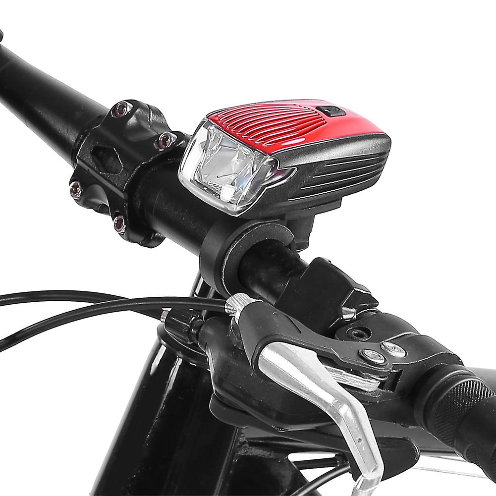 Ipx5 Waterproof Led Bicycle Light Bike Headlight Usb Rechargeable Cycling Front Light(red)