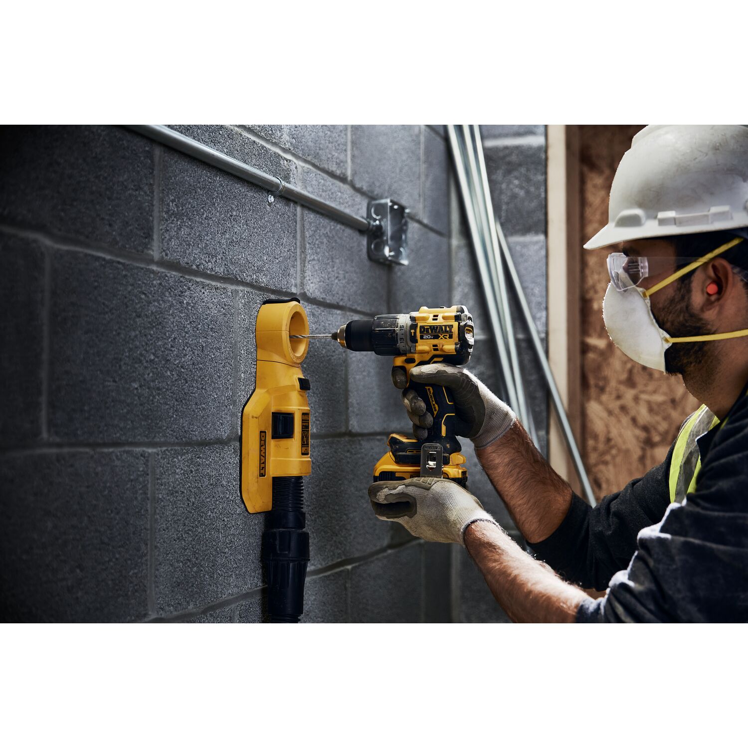 DEWALT DCD805B XR 1/2-in 20-volt Max-Amp Variable Speed Brushless Cordless Hammer Drill