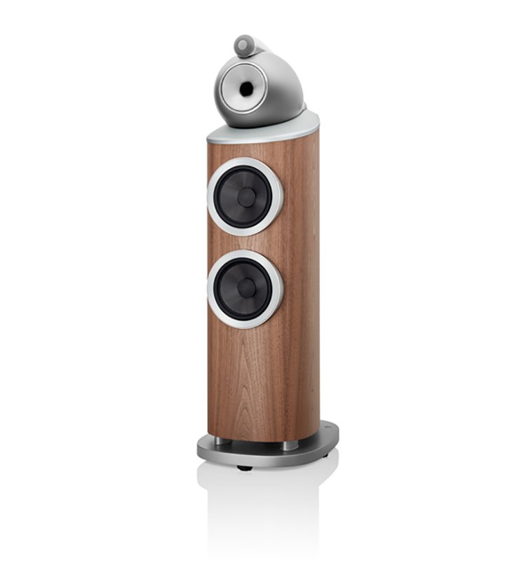 Bowers and Wilkins 800 Series Diamond 803 D4 Satin Walnut 3-Way Floorstanding Speaker (Each)