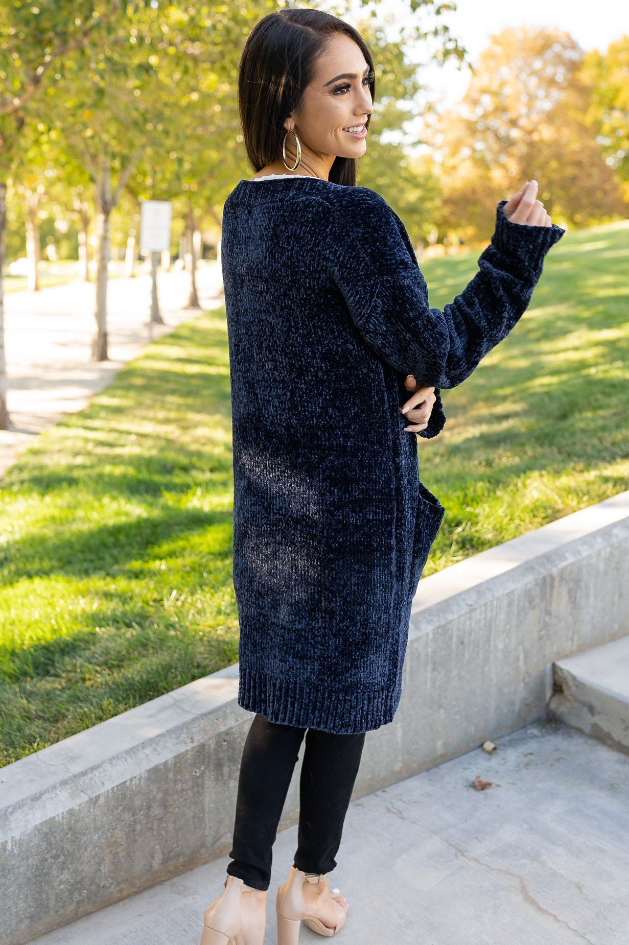 Living My Best Style Chenille Cardigan