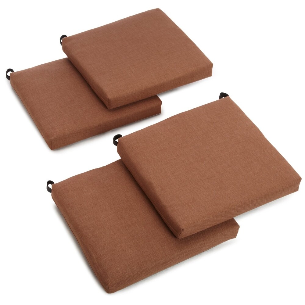 20 inch by 19 inch Outdoor Chair Cushions (Set of 4)   20 x 19