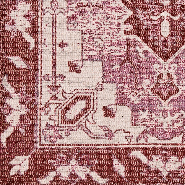 Collections Etc Medallion Area Rug