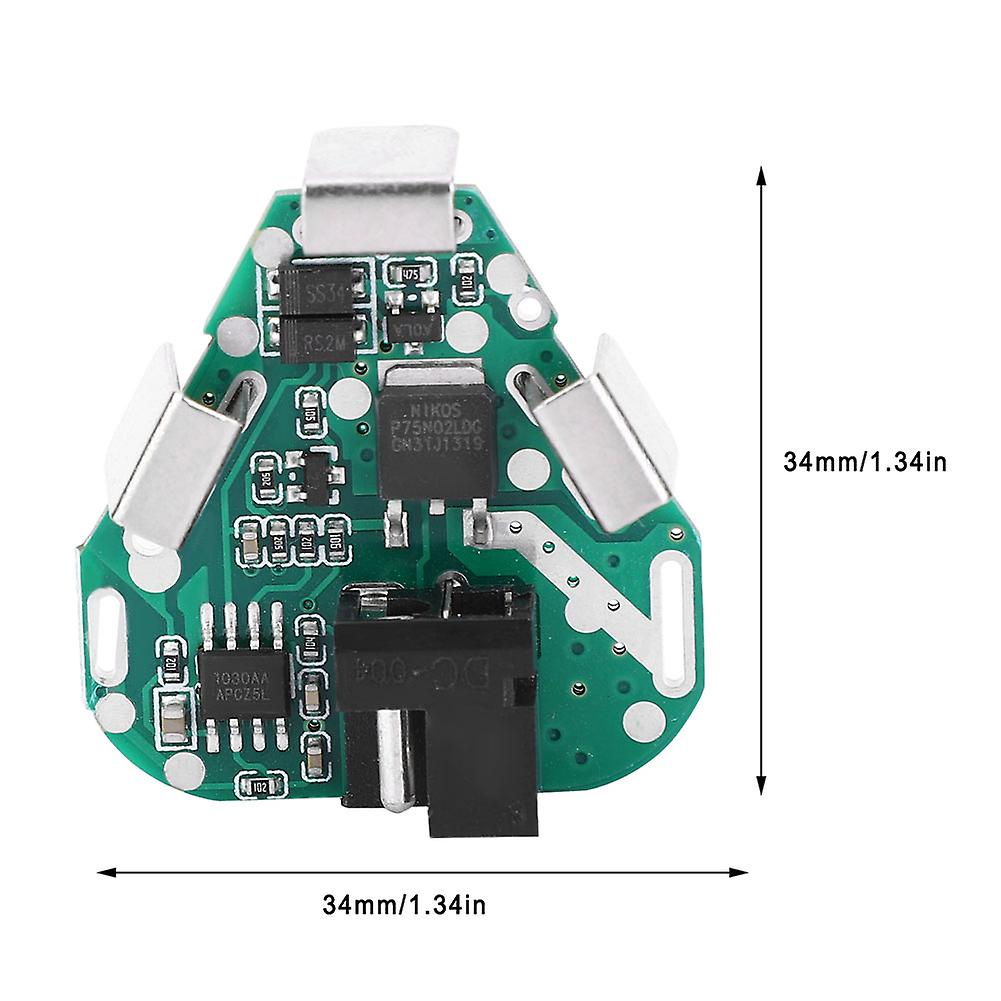 3pcs 3s 10.8v 12.6v 18650 Li Ion Lithium Battery Protection Board For Cordless Electric Drill