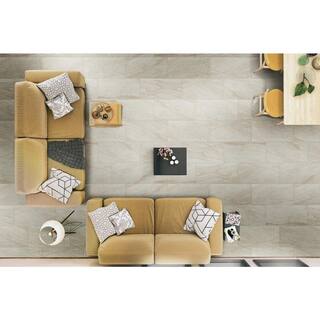 TrafficMaster Vigo Beige 12 in. x 24 in. Matte Ceramic Floor and Wall Tile (448 sq. ft.Pallet) NHDVIGBEI1224P