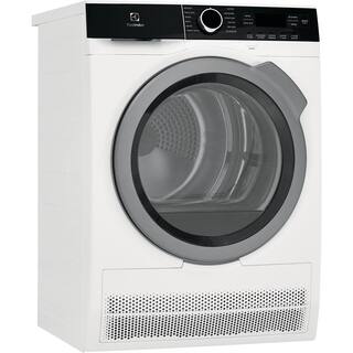 Electrolux IQ-Touch 24 in. 4.0 cu. ft. White Electric Ventless Dryer ENERGY STAR ELFE4222AW