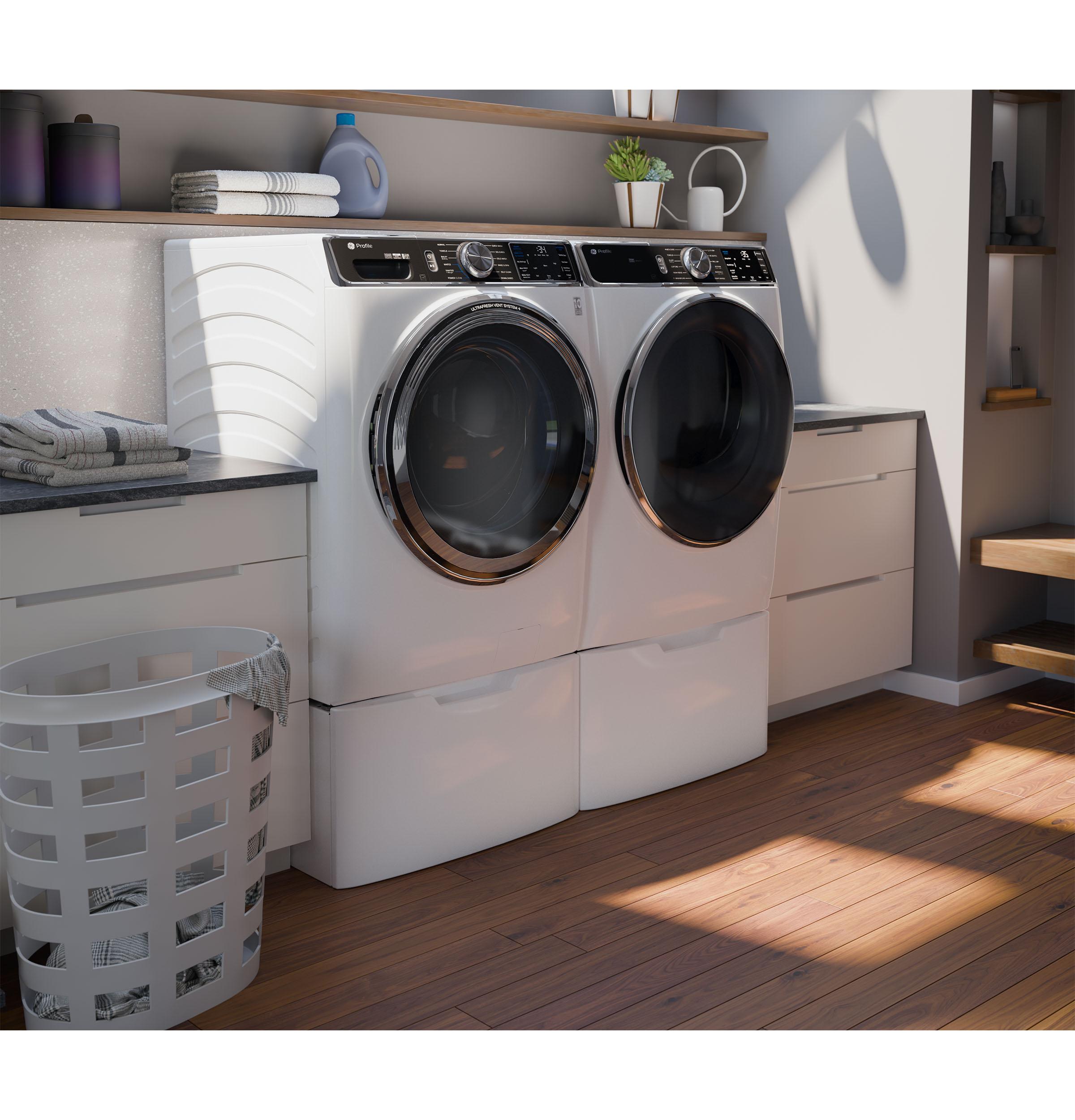 Ge Appliances PFW870SSVWW Ge Profile™ 5.3 Cu. Ft. Capacity Smart Front Load Energy Star® Washer With Ultrafresh™ Vent System+ With Odorblock™