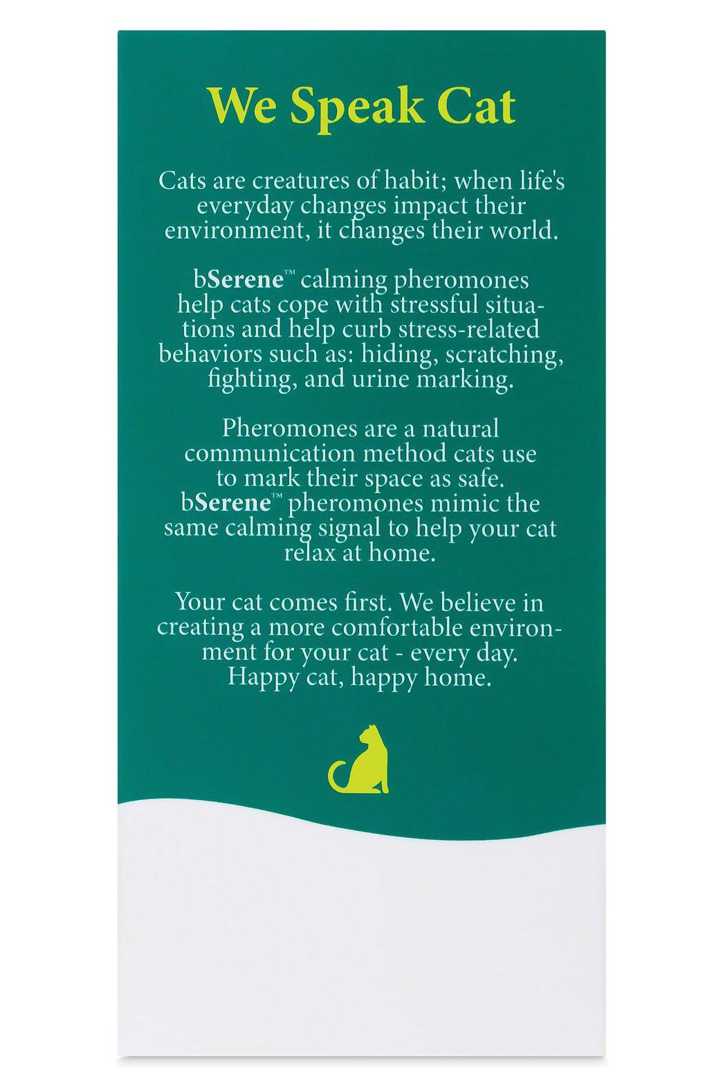 bSerene Calming Pheromone Diffuser Starter Kit for Cats